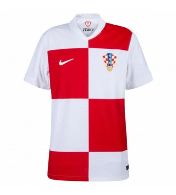 Lacne Muži Futbalové dres Chorvátsko ME 2024 Krátky Rukáv - Domáci